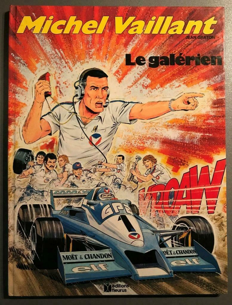 BD Michel Vaillant N°35 : Le galérien *, Une BD, Enlèvement ou Envoi, Utilisé, Jean Graton