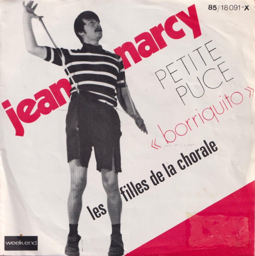 Jean Narcy – Petite puce / Les filles de la chorale - Single, Enlèvement ou Envoi, Single, Utilisé, Pop