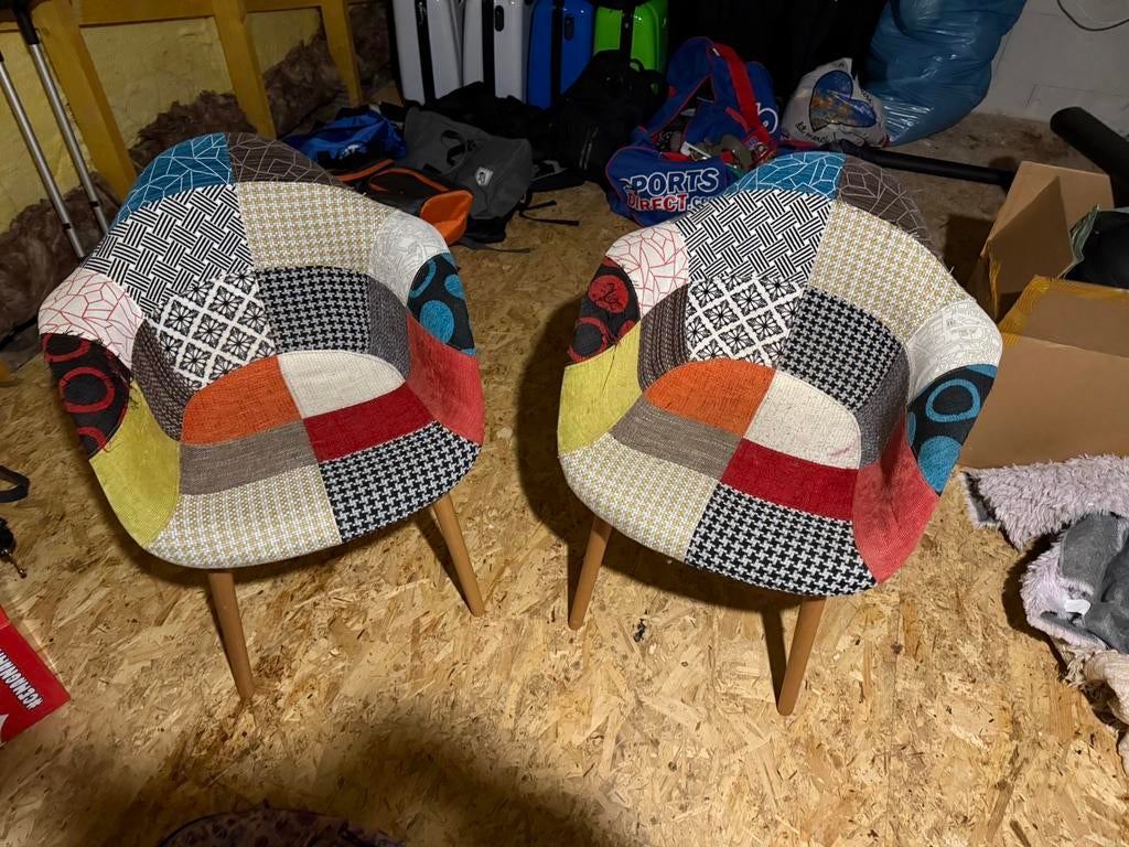 Set van 2 stoelen, Ophalen, Overige materialen, Gebruikt, Twee