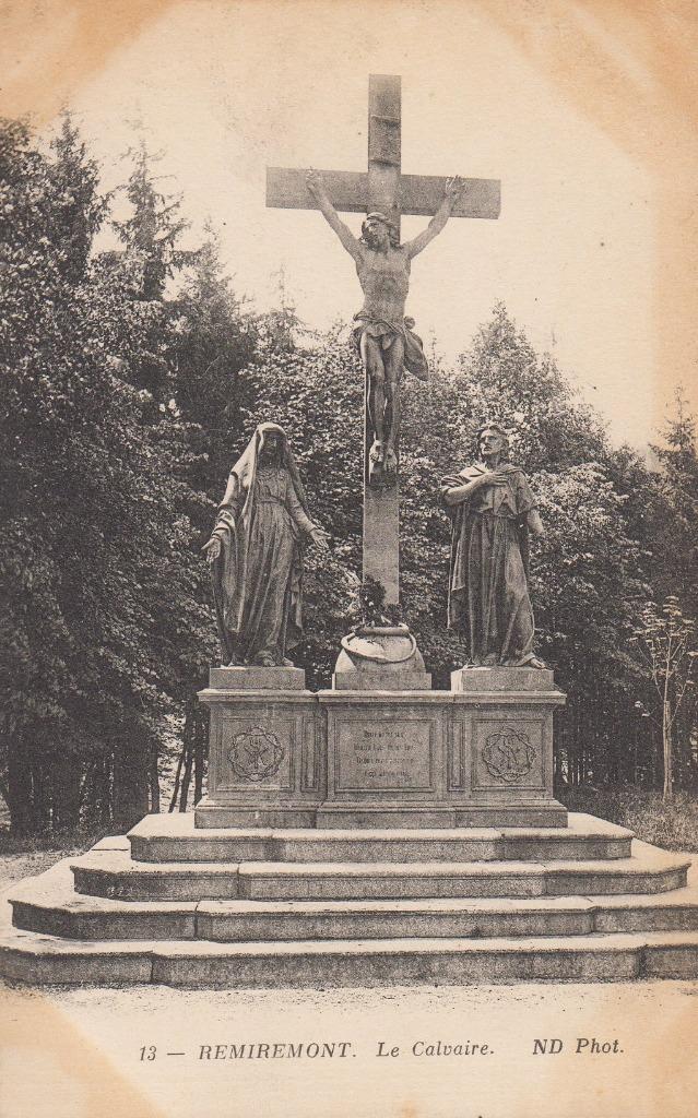 1906 - FRANKRIJK - Remiremont: Le Calvaire, Verzenden, Voor 1920, Ongelopen, Frankrijk