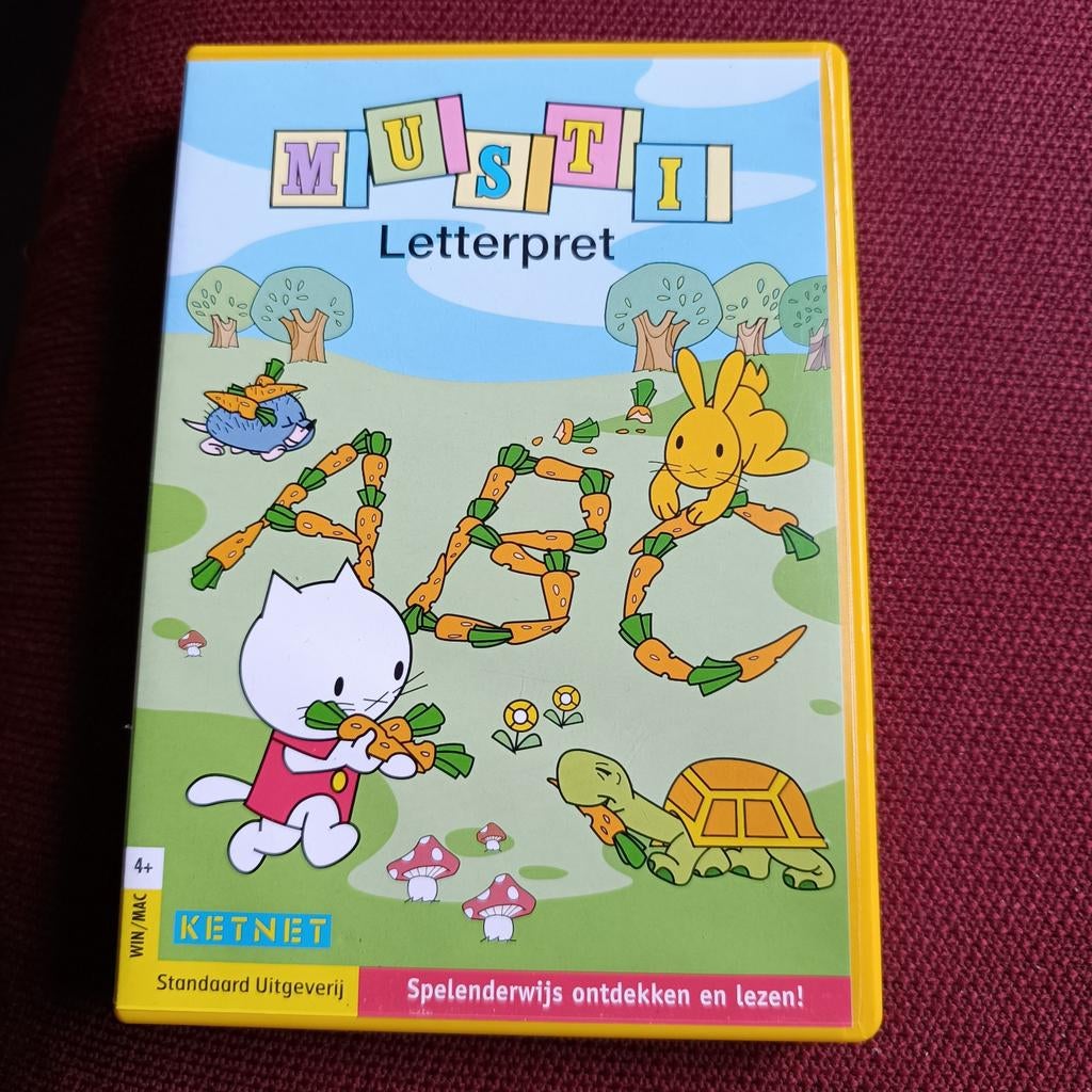 Dvd musti letterpret, Cd's en Dvd's, Ophalen of Verzenden