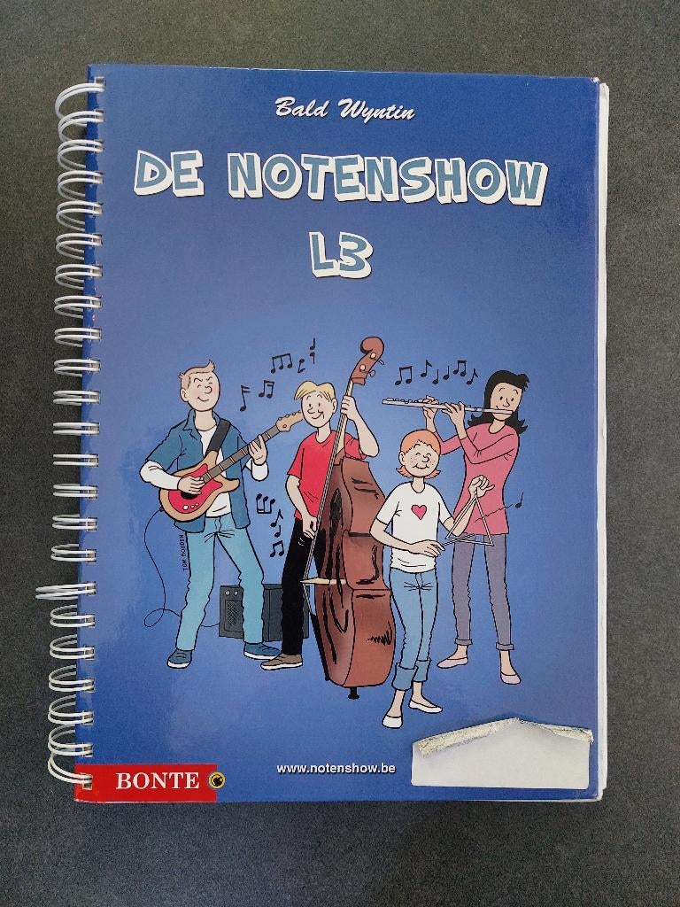 Boek De Notenshow L3, Boeken, Muziek, Ophalen of Verzenden, Overige onderwerpen