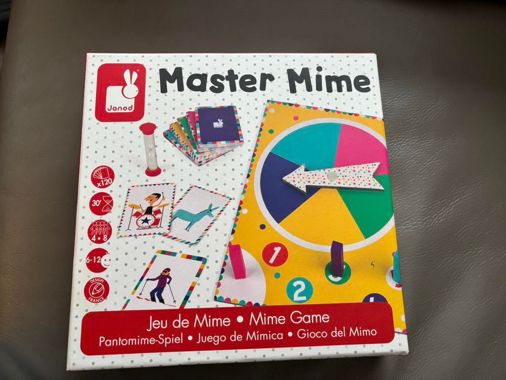 Master Mime van Janod, Kinderen en Baby's, Speelgoed | Educatief en Creatief, Ophalen of Verzenden, Zo goed als nieuw