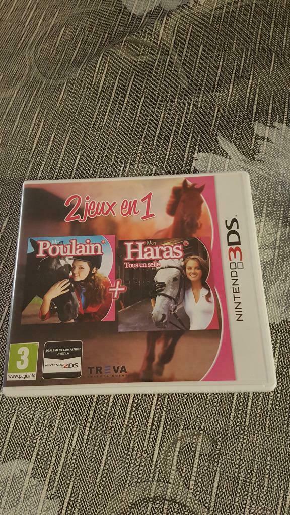 2 Jeux NINTENDO 3DS, Enlèvement ou Envoi, 1 joueur, Autres genres, Utilisé