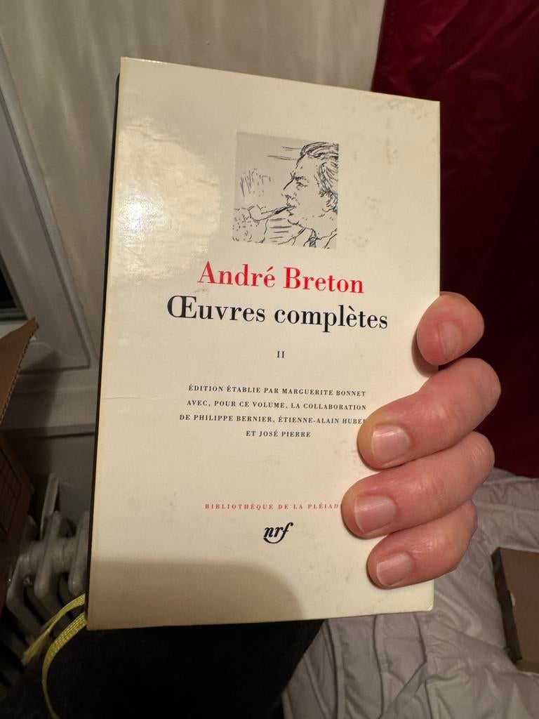 Pléiade André Breton, Enlèvement, Comme neuf