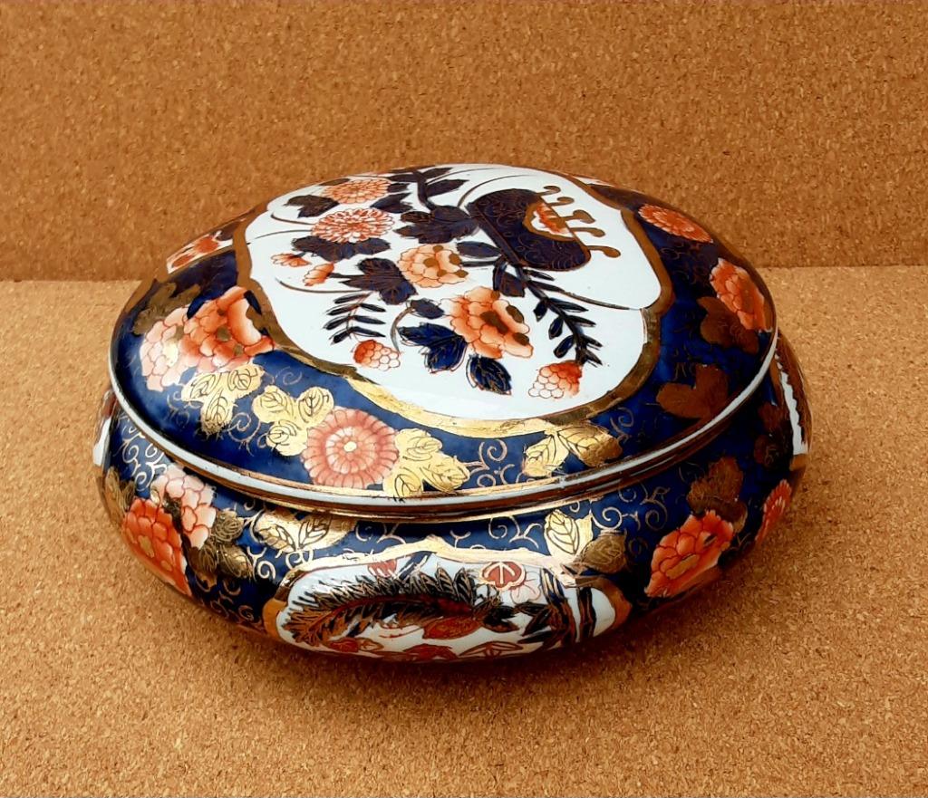 Grote Chinese porseleinen doos bonboniere, Antiek en Kunst, Ophalen of Verzenden