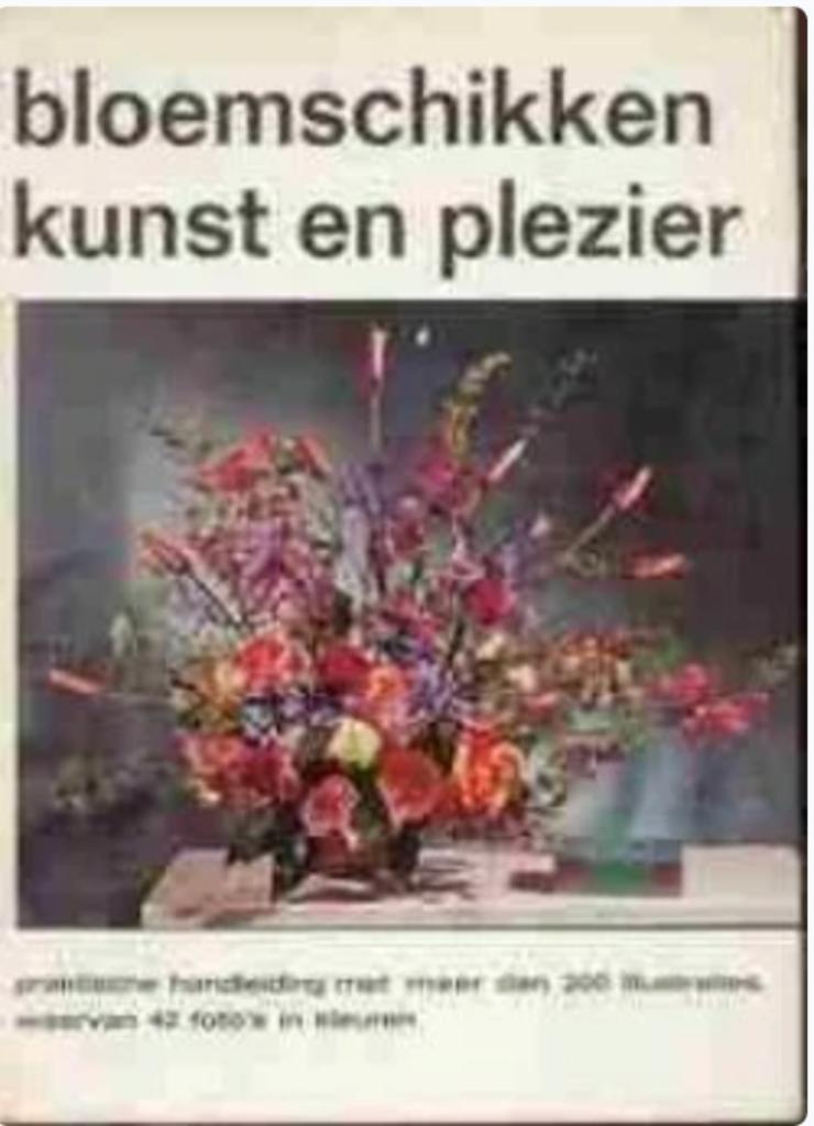Bloemschikken kunst en plezier, Boeken, Ophalen