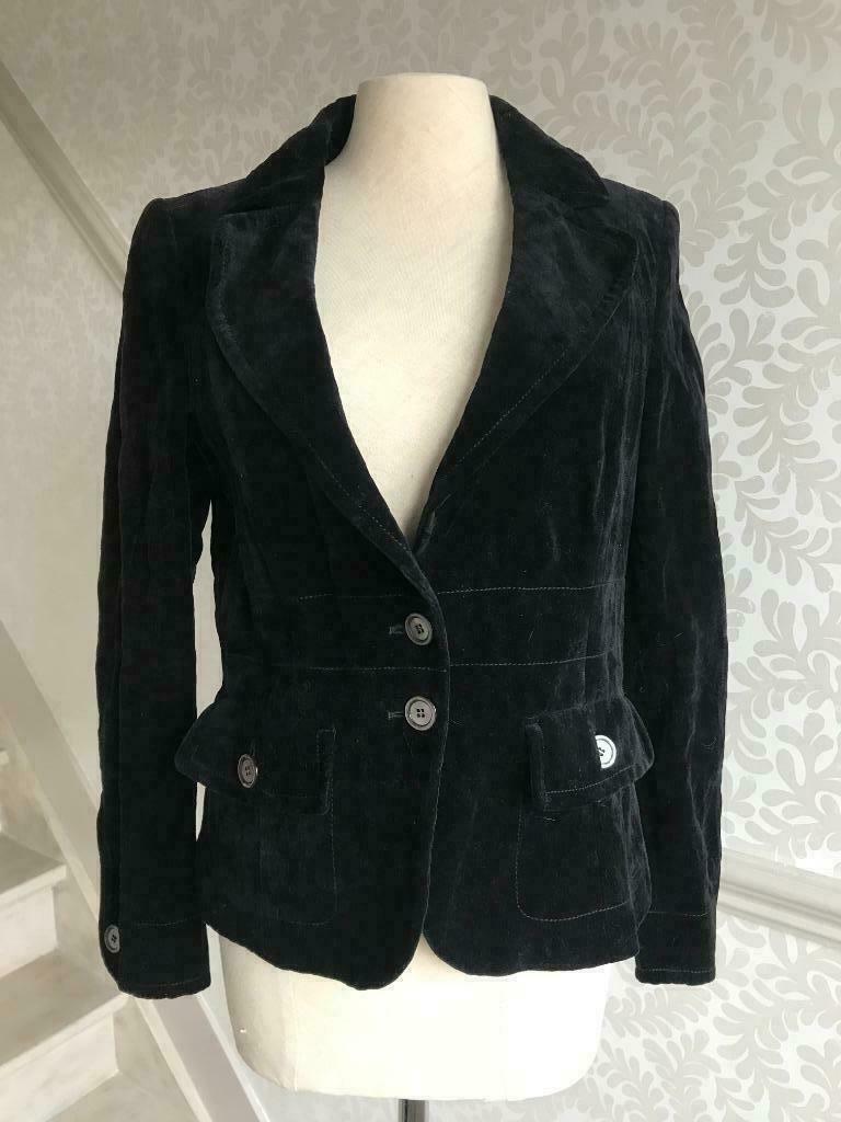 BOSS Zwarte Velouren Blazer, Maat 38/40 (M), Zwart, Ophalen of Verzenden, Zo goed als nieuw