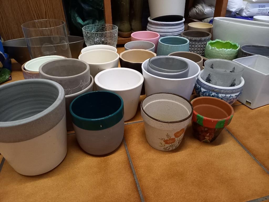 Cache pots, Enlèvement, Comme neuf, Poterie, Intérieur