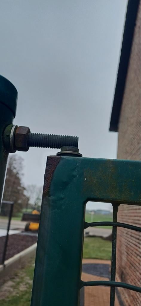 Ijzer poortje van 1.75 hoog en ´85 cm breed zonder palen., Tuin en Terras, Ophalen