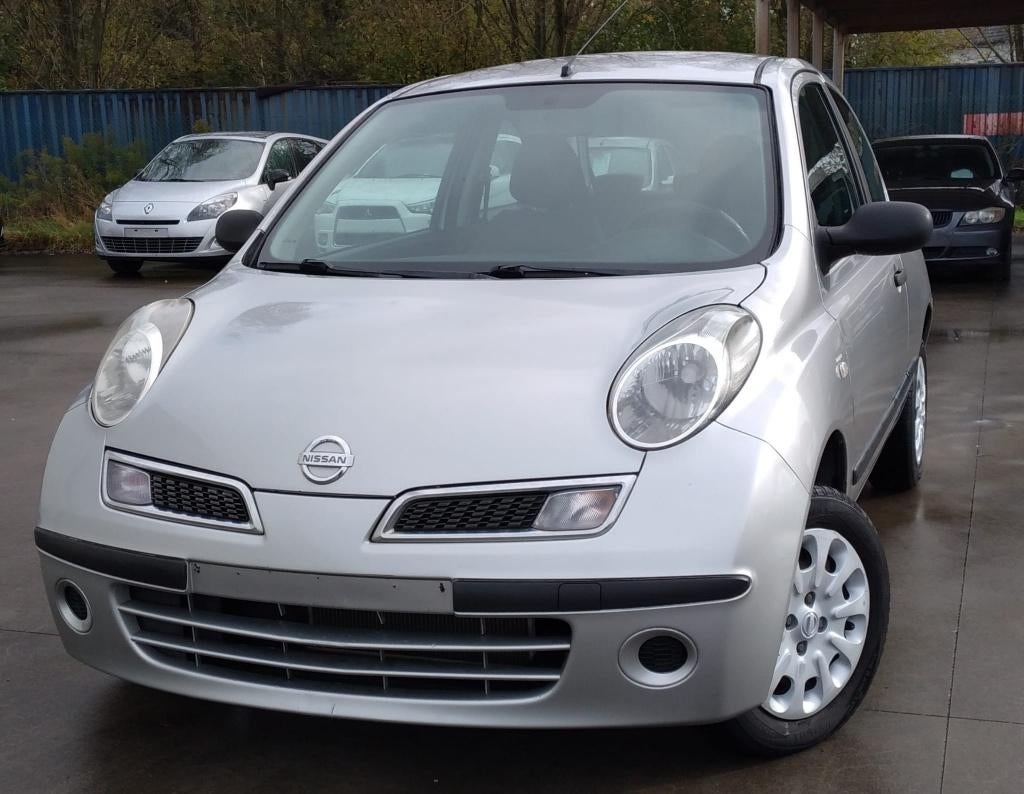 Nissan Micra 1.2i Acenta, Auto's, Voorwielaandrijving, Stof, 139 g/km, Zwart