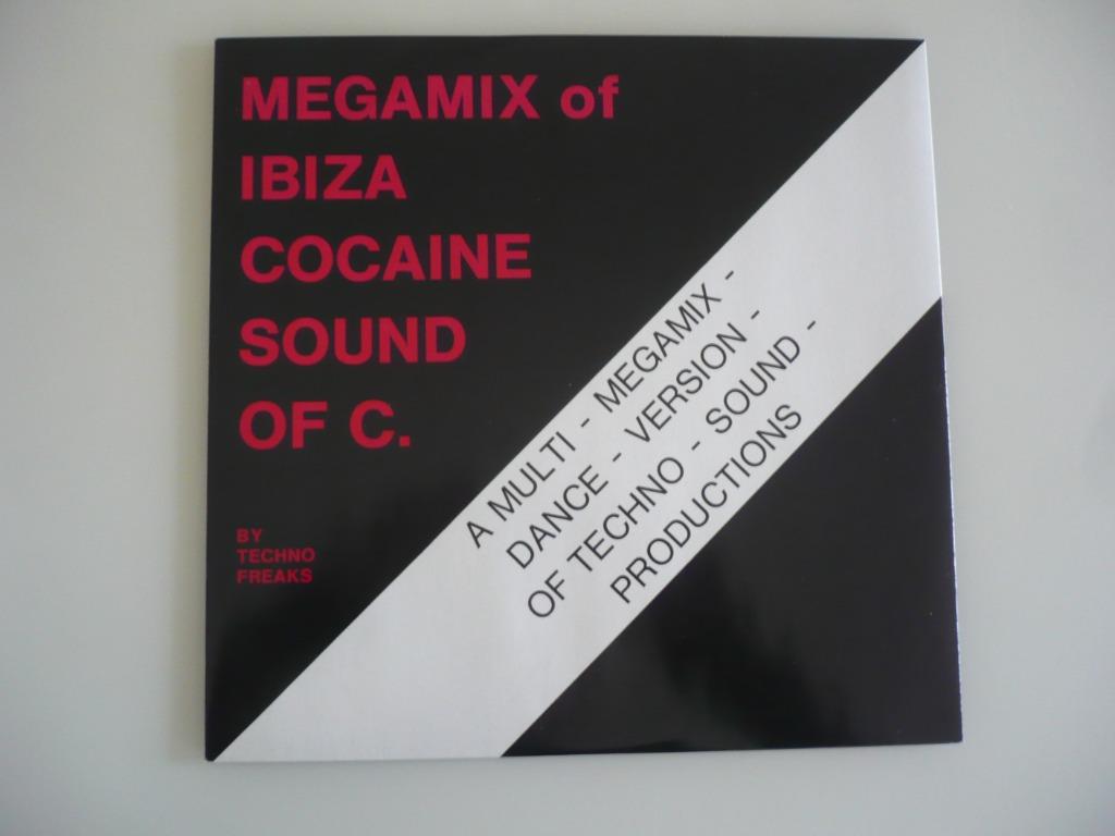 LP Vinyl Mega Mix of Ibiza Cocaine sound of C., Ophalen of Verzenden, Gebruikt, 12 inch, Techno of Trance