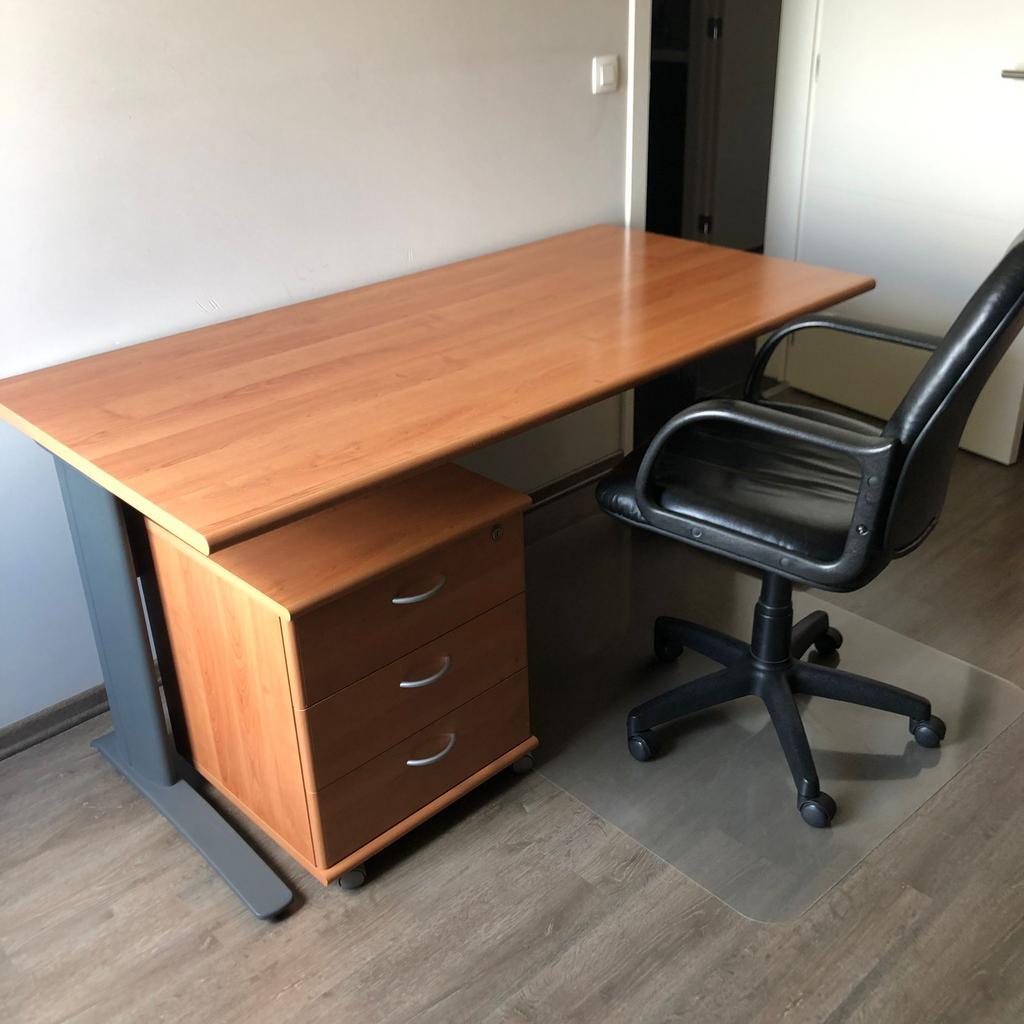 Bureau + bureaustoel, Enlèvement, Comme neuf