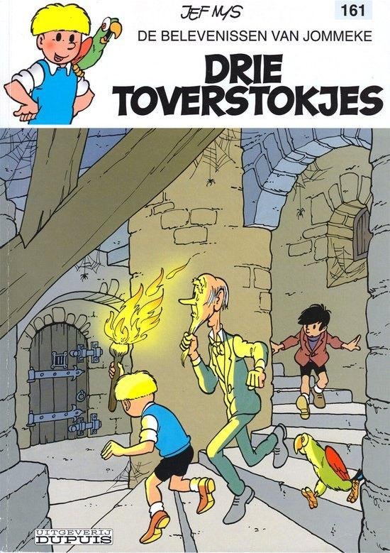 Jommeke- drie toverstokjes, Eén stripboek, Ophalen of Verzenden, Gelezen