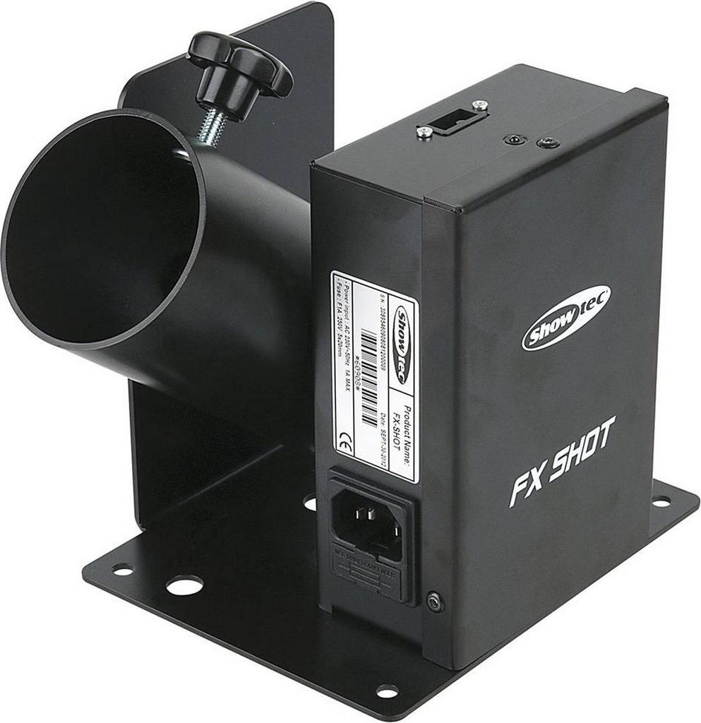 4x Showtec confetti fx shot, Ophalen, Zo goed als nieuw