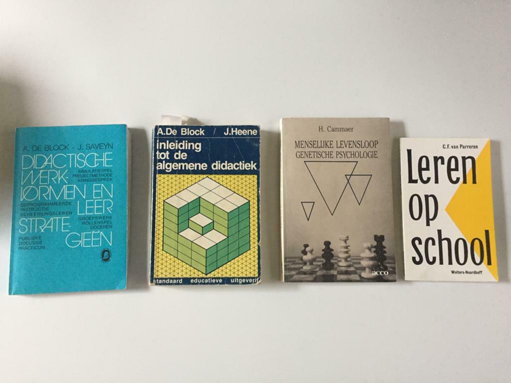 Boekenpakket didactiek, methodiek en psychologie, Boeken, Ophalen of Verzenden, Gelezen