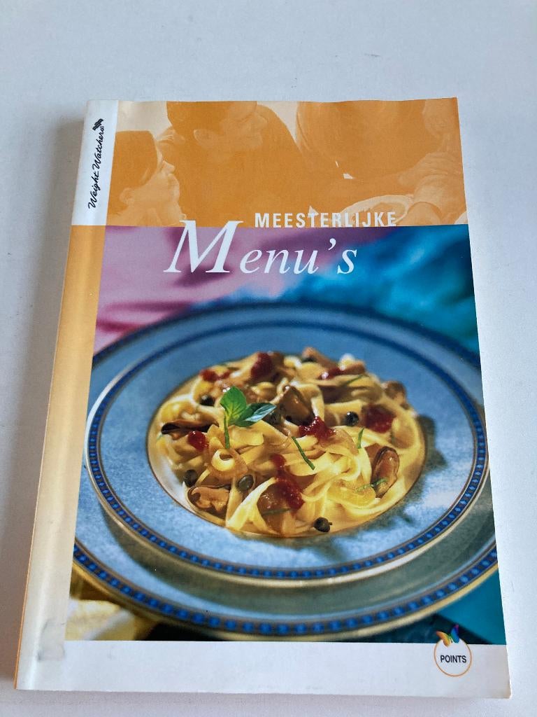 Kookboek dieet Weight Watchers : " Meesterlijke menu's ", Weight Watchers, Zo goed als nieuw, Europa, Gezond koken