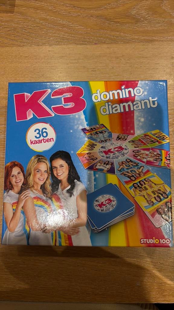 K3 Domino Diamant, Ophalen of Verzenden, Zo goed als nieuw