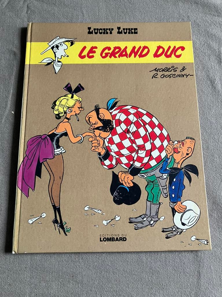 Lucky Luke T40 - Le Grand-Duc - EO du Lombard 1973., Enlèvement ou Envoi, Une BD, Comme neuf, Morris