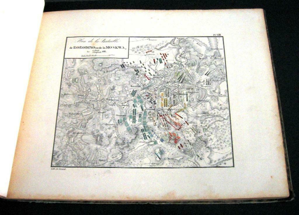 Atlas Portatif [circa1841] met 34 kaarten Napoleon 1803-14, Enlèvement ou Envoi