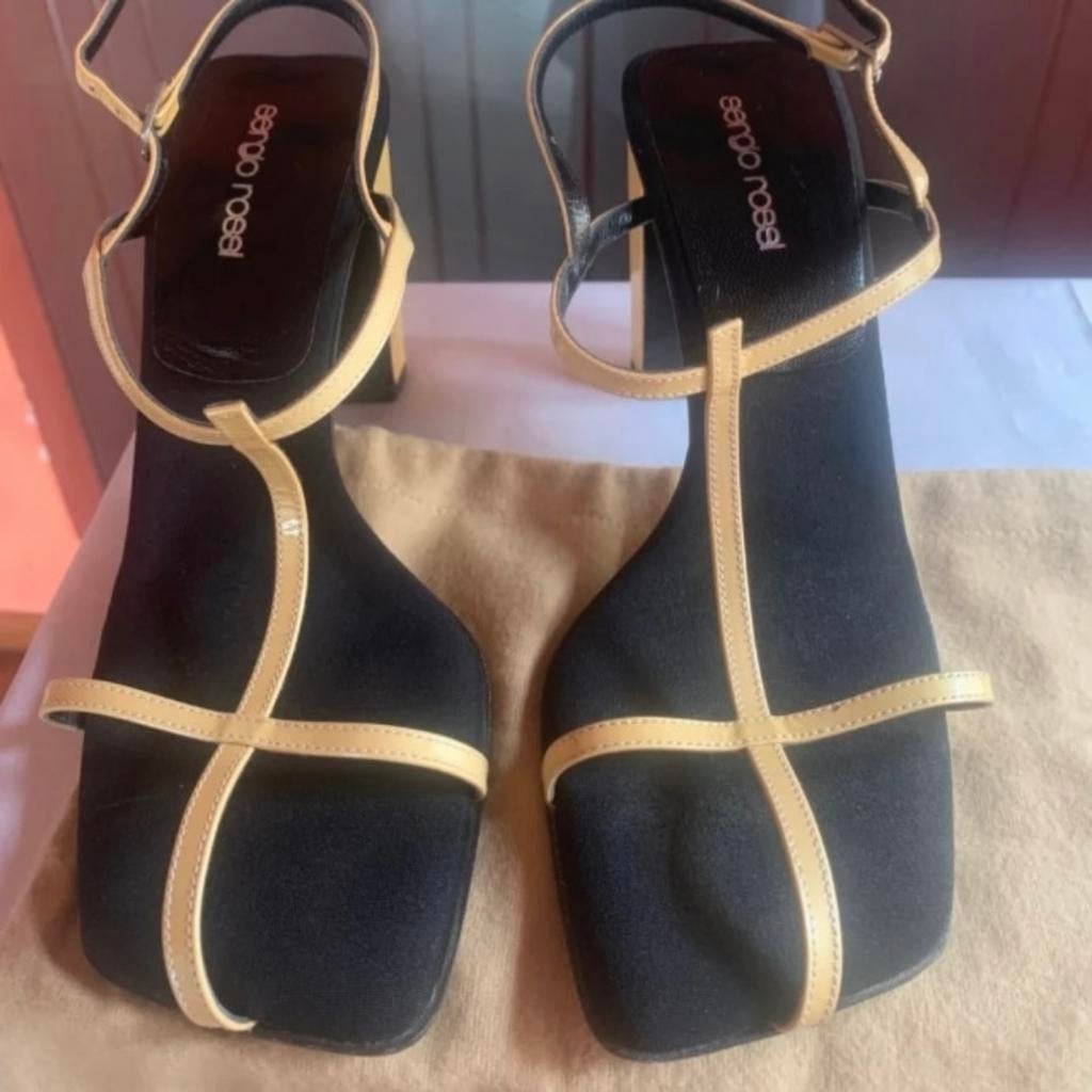 Prachtige Sergio Rossi schoenen, Ophalen of Verzenden, Zo goed als nieuw, Zwart