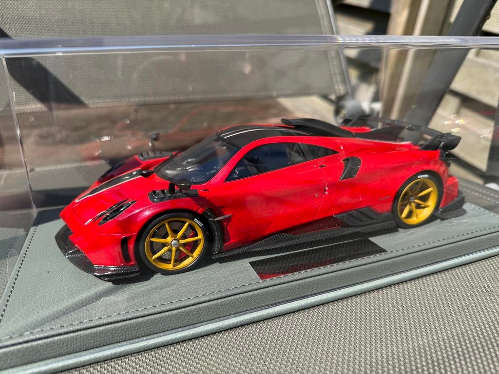 PAGANI IMOLA 2020 AZALEA RED BBR 1/18 P18192E, Ophalen of Verzenden, Nieuw, Auto, Autoart