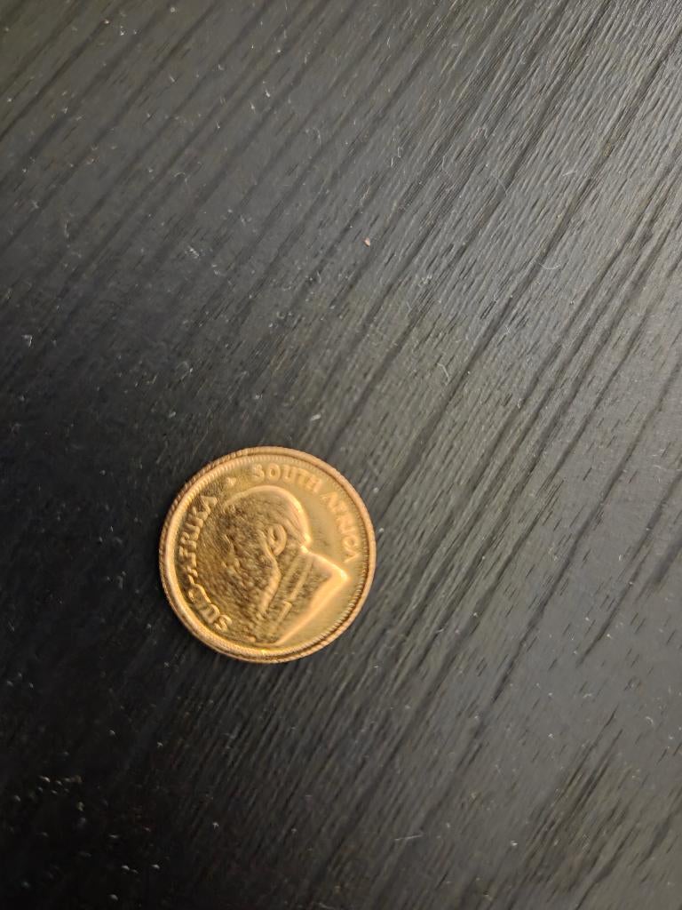 Munt 1/10 Krugerrand 1980 fine gold 1/10 oz, Enlèvement, Belgique, Monnaie en vrac, Or