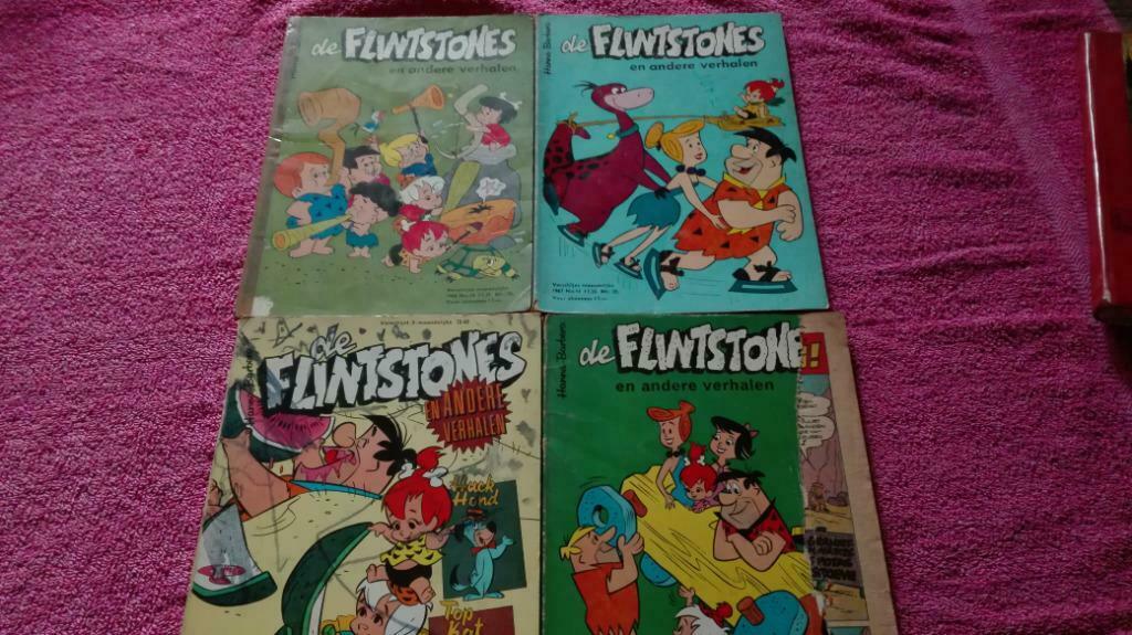 Maandblad De Flinstones, Boeken, Stripverhalen, Meerdere stripboeken, Ophalen of Verzenden, Gelezen