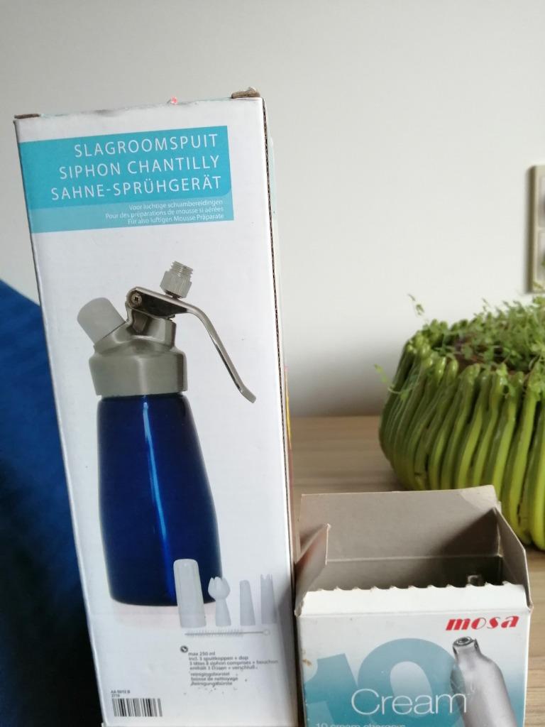 Slagroomspuit, Verzenden, Nieuw