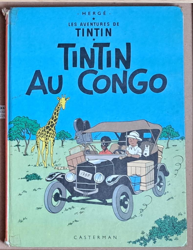 TINTIN au Congo - B42 - 1974, Livres, Enlèvement ou Envoi, Une BD, Utilisé, Hergé