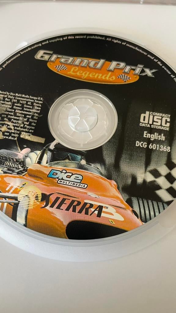Grand Prix Legends, Ophalen of Verzenden