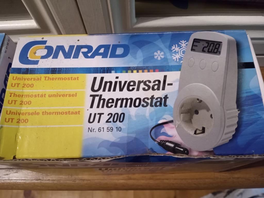 Universele thermostaat UT 200, Merk: Conrad, Ophalen, Gebruikt