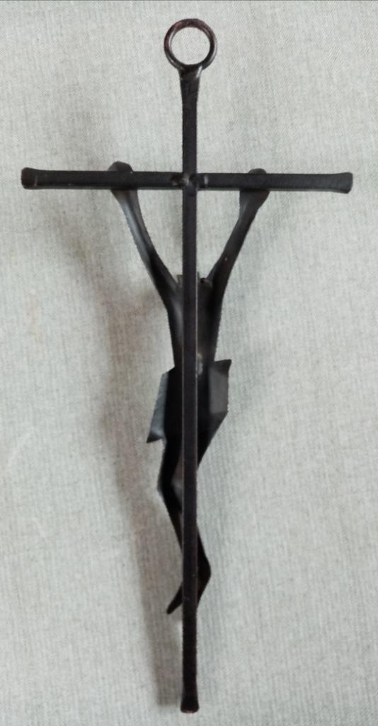 Smeedijzeren kruis, Antiek en Kunst, Ophalen of Verzenden