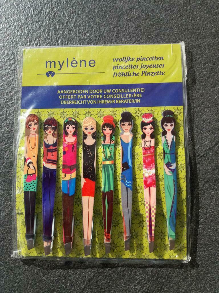 8 pincetten Mylene, Handtassen en Accessoires, Ophalen, Nieuw, Verzorging