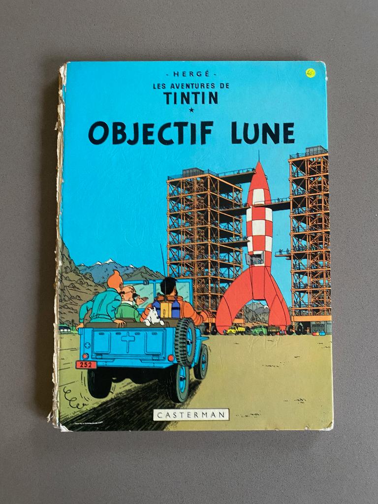 BD Tintin – Objectif Lune – B39, Livres, BD, Utilisé, Une BD, Enlèvement ou Envoi