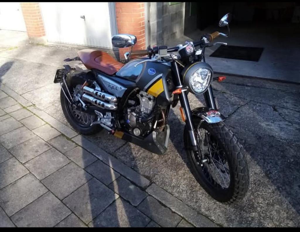 Moto Mondial hps 125 - 7500km -2018, Enlèvement, Comme neuf, Autres marques