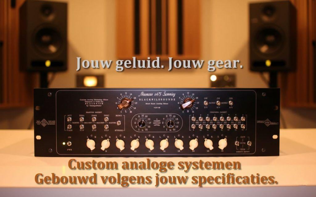 Custom Analoge Summing Box & Studio Gear  Maatwerk uit de EU, Audio, Tv en Foto, Professionele apparaten, Nieuw, Audio, Verzenden