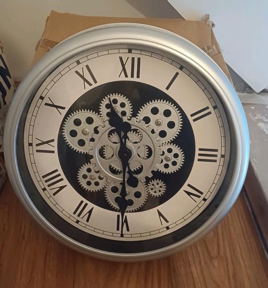 Vintage klok, Ophalen, Nieuw, Analoog, Wandklok