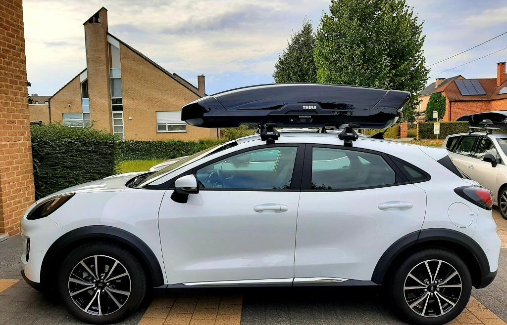 Verhuur Thule dakkoffers en dakdragers voor Ford, Ophalen, Zo goed als nieuw