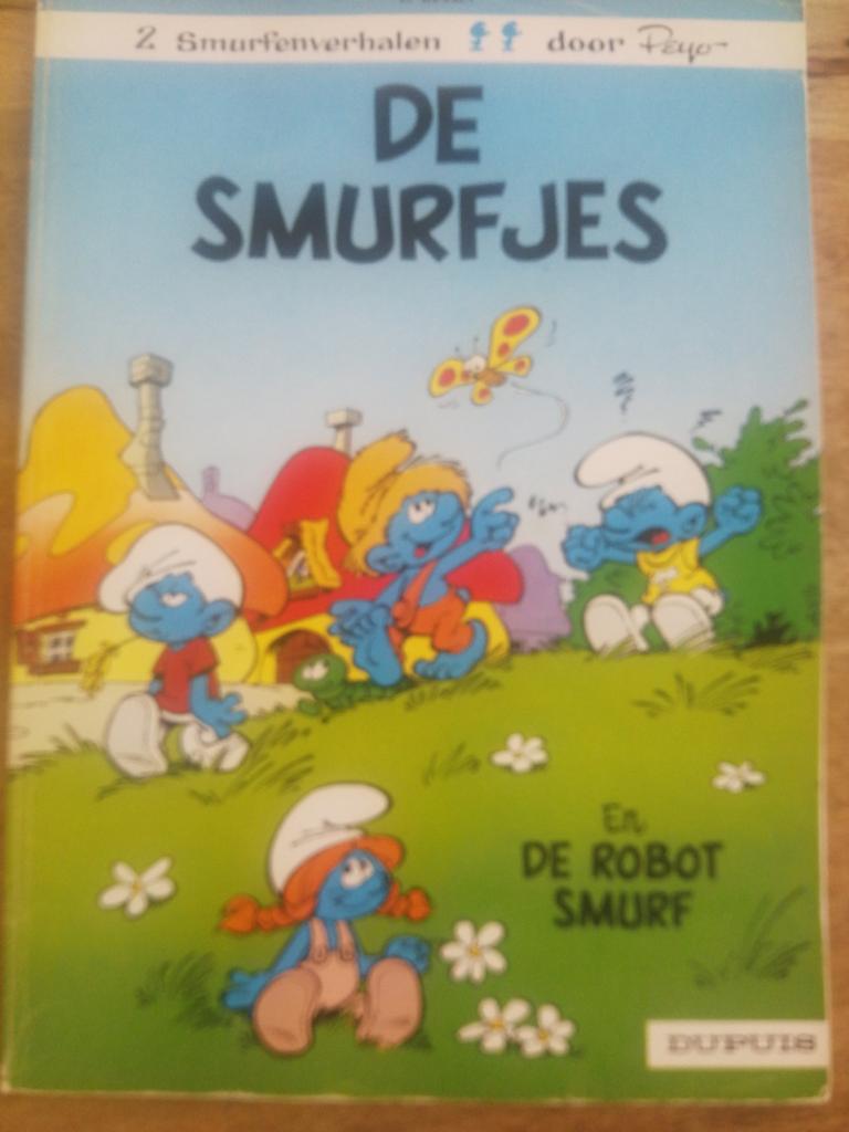 Strip Peyo De Smurfen De Smurfjes & De robot smurf, Enlèvement, Comme neuf