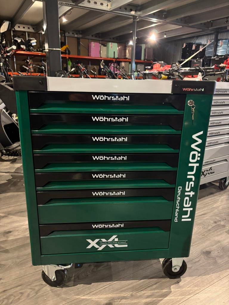 Chariot à outils professionnel 7/7 Filled New Green, Enlèvement, Neuf