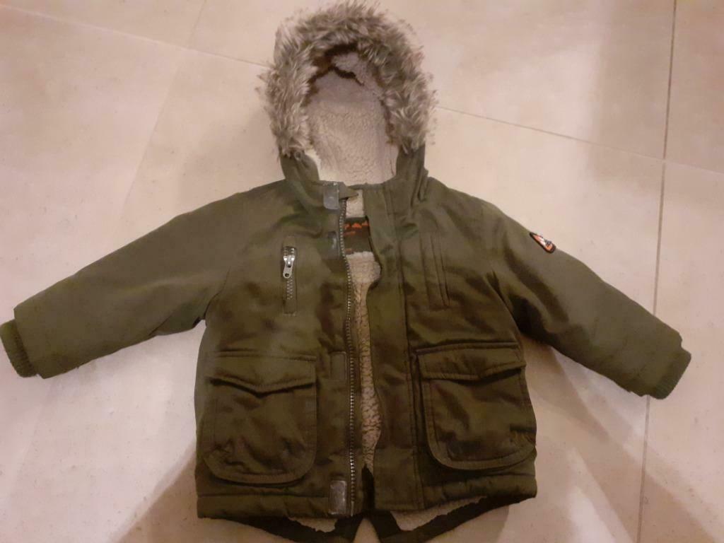 Winterjas kaki maat 74, Enfants & Bébés, Vêtements de bébé | Taille 74, Garçon, C&A, Enlèvement ou Envoi, Utilisé