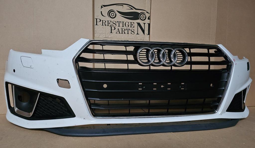 Voorbumper Audi A4 B9 8W S-line Competition Plus 8W0807437AB, -, Origine de la pièce connue, Utilisé, -