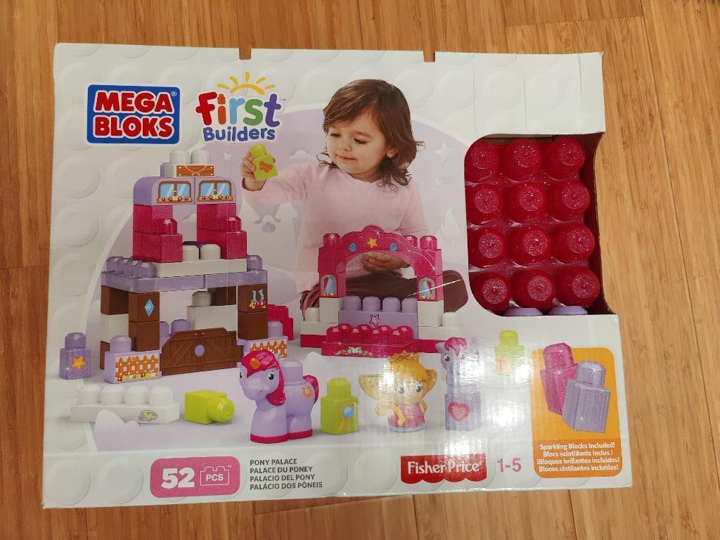Mega Bloks First Builders Pony Palace, Ophalen, Zo goed als nieuw, Megabloks