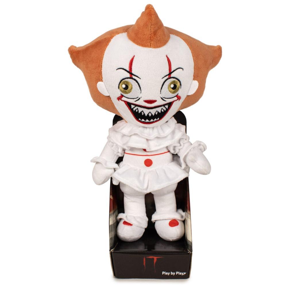 IT - Pennywise Plush Toy 27cm, 109 W 38th St #903, New York, NY 10018, United States, Nieuw, Ophalen of Verzenden, Playbyplay