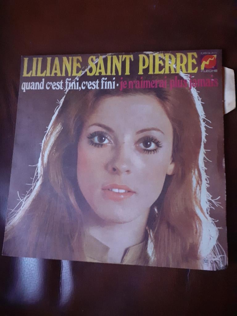 45T Liliane St-Pierre : Quand c'est fini, c'est fini(Belpop), Cd's en Dvd's, Ophalen of Verzenden