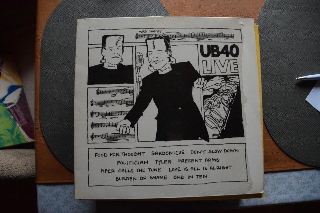 LP UB40 - Live, Ophalen of Verzenden, Gebruikt, 12 inch