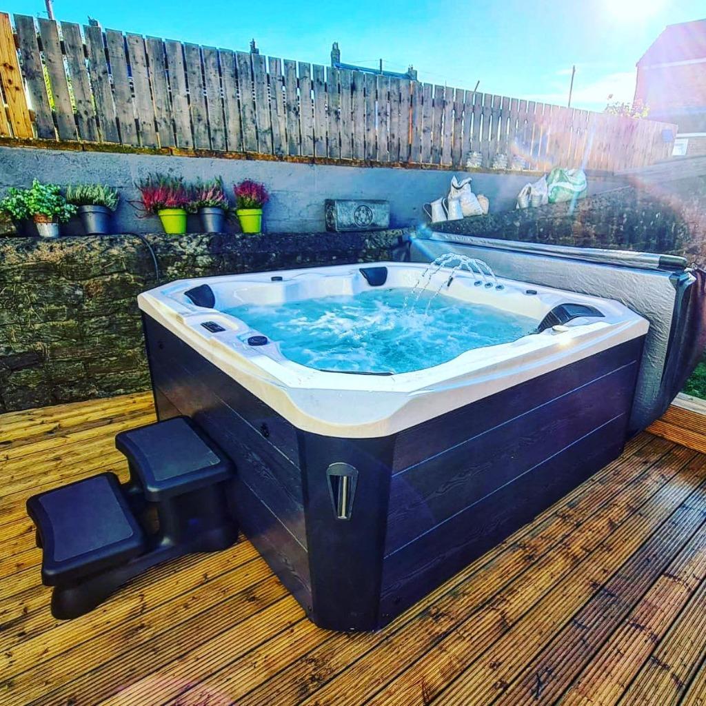 Korting-3899€🔥Jacuzzi deluxe 5 pls gratis cover+levering, Ophalen, Nieuw