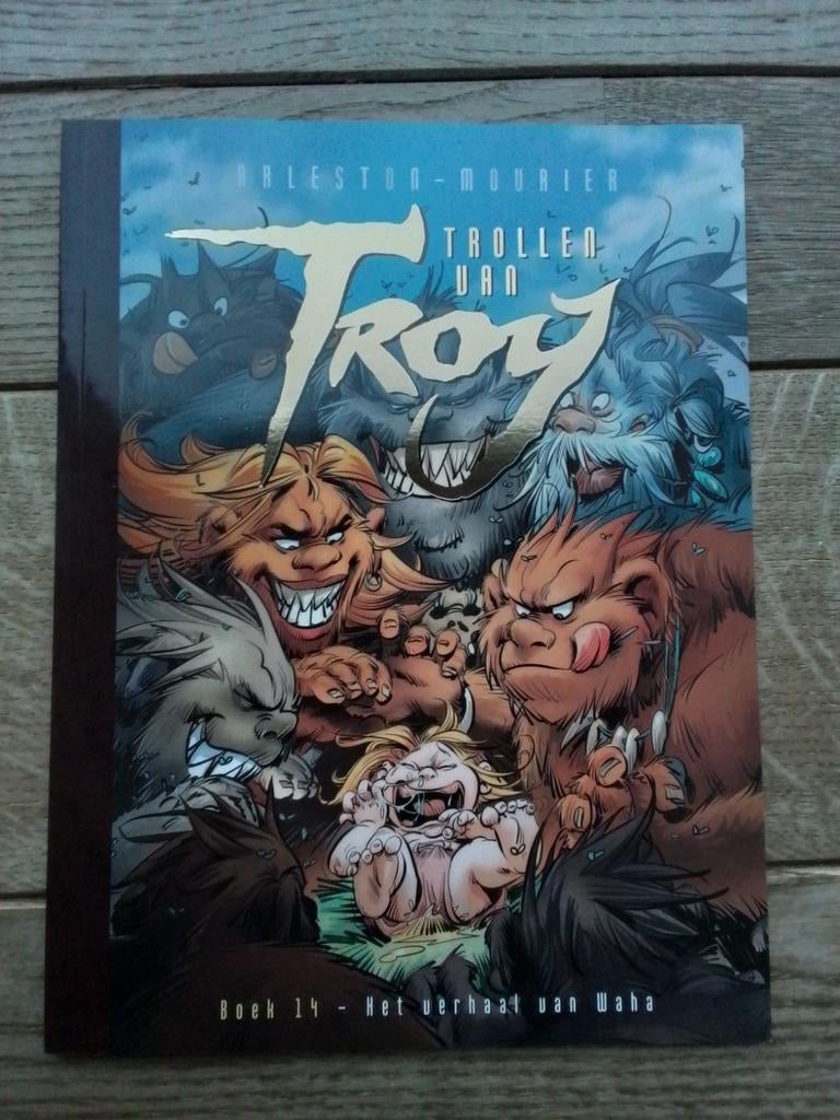 Trollen van troy boek 14 sc, Boeken, Ophalen of Verzenden, Zo goed als nieuw