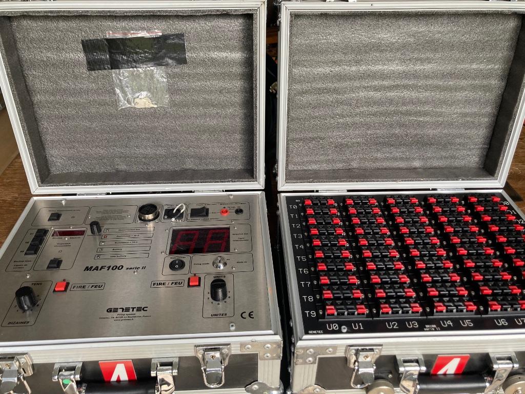 Valise de tir de feu d’artifice Genetec MAF 100, Enlèvement ou Envoi, Neuf